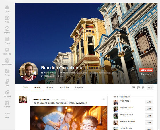 Google+ Tweaked Just Ahead Of Facebook Event