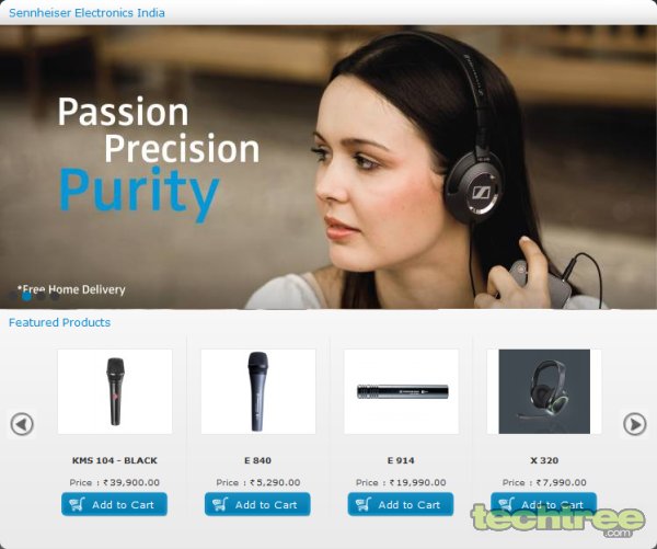 Sennheiser India Opens Online Store, Offers Free Shipping Across All Metros